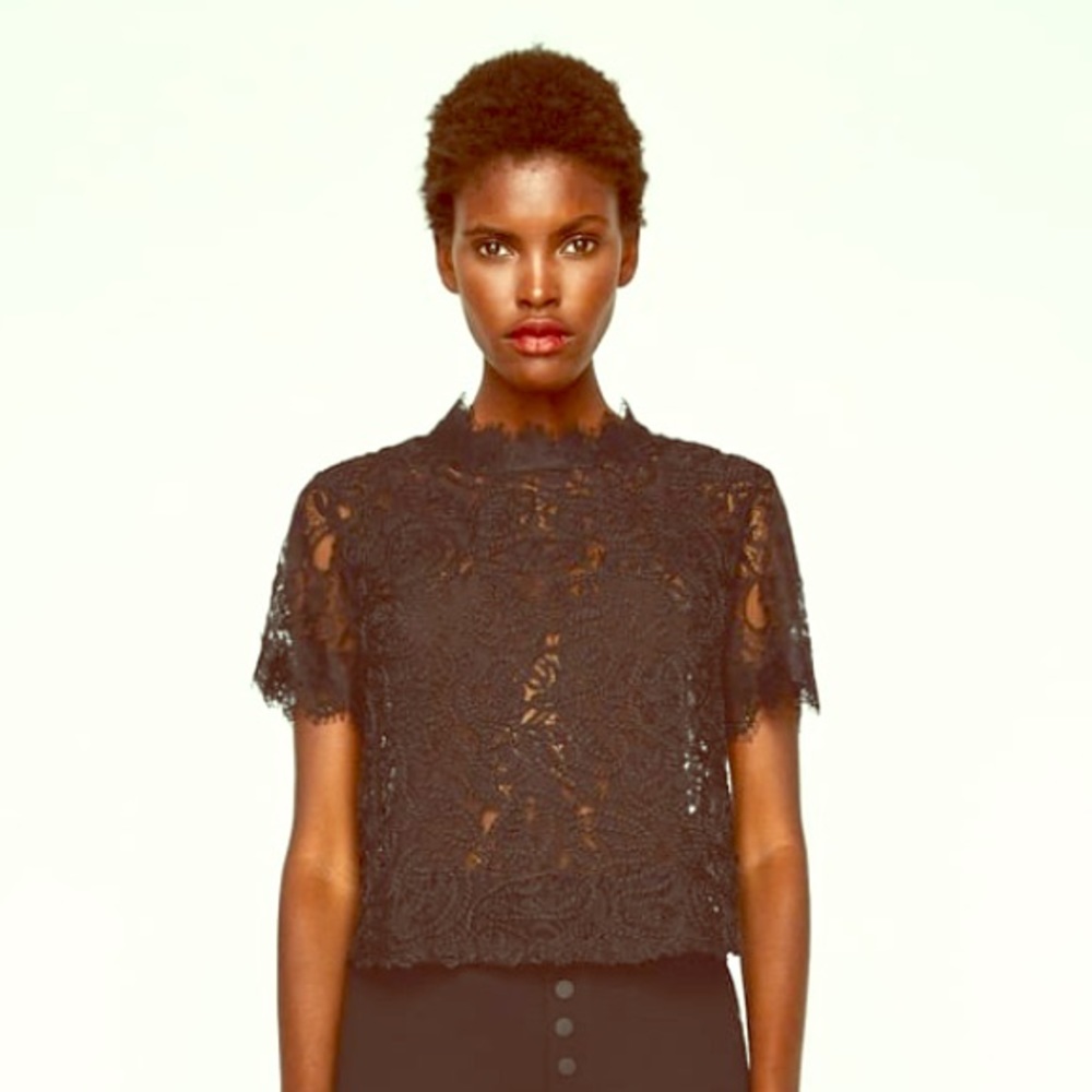 Adorable Lace Crop